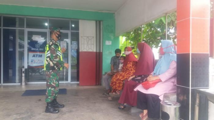 Anggota Danramil 08/Merbau Kembali Gelar Gakplin di Desa Mengkirau.