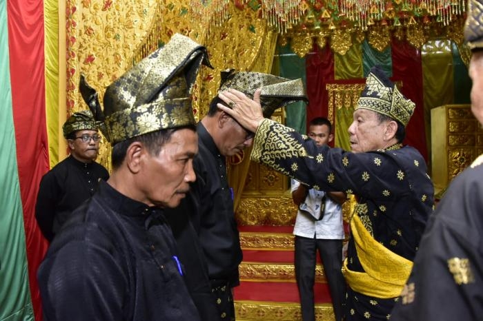 Pengurus MKA dan DPH LAM Riau Kecamatan Bukit Batu Resmi Dikukuhkan