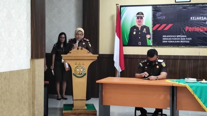 HUT PJI Ke - 27 Kejaksaan Negeri Bengkalis Gelar Baksos dan Donor Darah