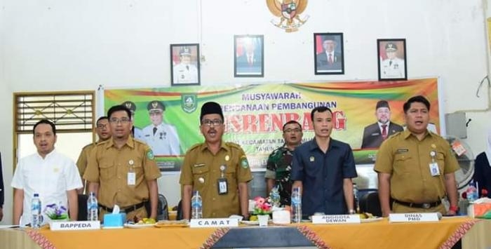 Anggota DPRD Bengkalis Dapil 3 Hadiri Musrenbang Kec. Talang Muandau