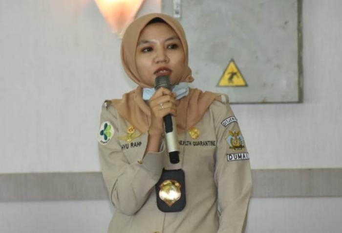 Kepala KKP Wahyu Rahmi : Jumlah Positif Covid - 19 di Dumai Makin Bertambah
