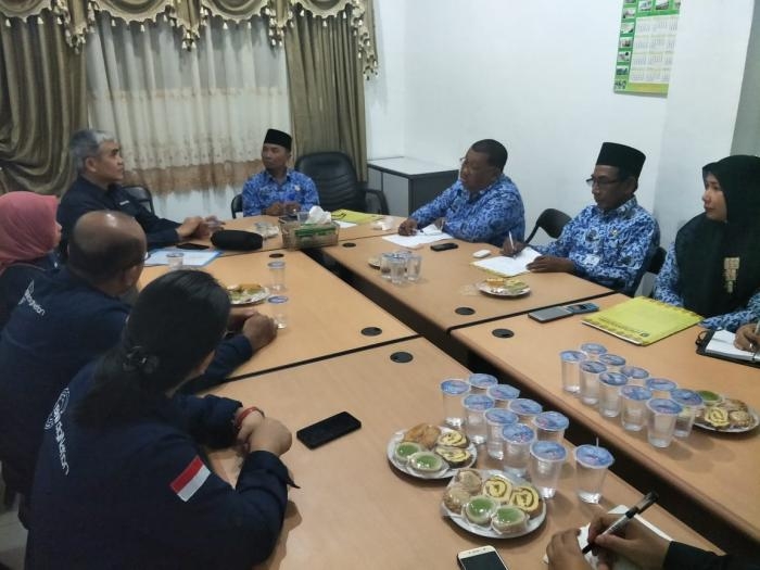 Bapenda Bengkalis Bahas Rencana Kerja Sama Layanan Perpajakan Dengan BNI 46