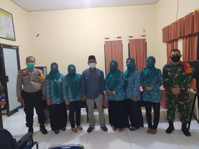 Dalam Rangka Menyanbut Bulan Suci Ramadhan 1441 H Kades Bantan Tua Santuni Anak Yatim