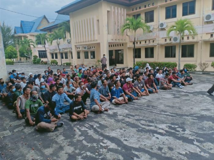 Waspada Covid 19 Pemkab Bengkalis  Karantina 81 Warga Bengkalis Dari Malaysia 