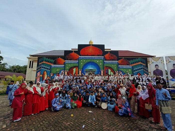 Pemdes Pematang Duku Ikuti Pawai Taaruf Sukseskan MTQ Ke - 57 Kecamatan Bengkalis 