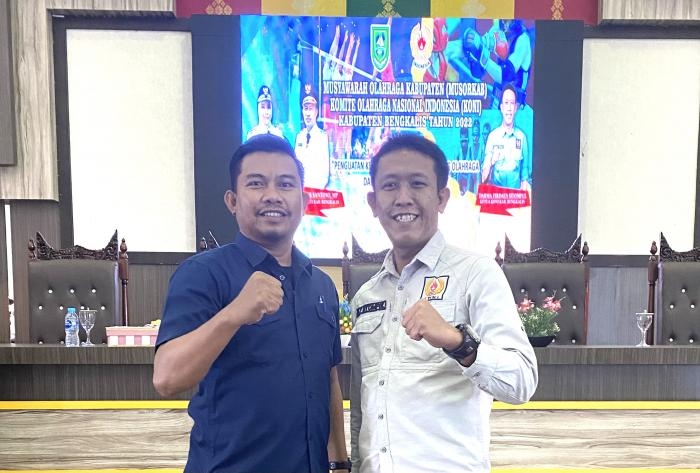 Aklamasi, DFS Kembali Nahkodai KONI Kab. Bengkalis 2023 - 2027