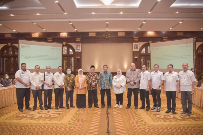 Bupati Kasmarni Sampaikan RDTR Pulau Rupat ke Kementerian ART/BPN