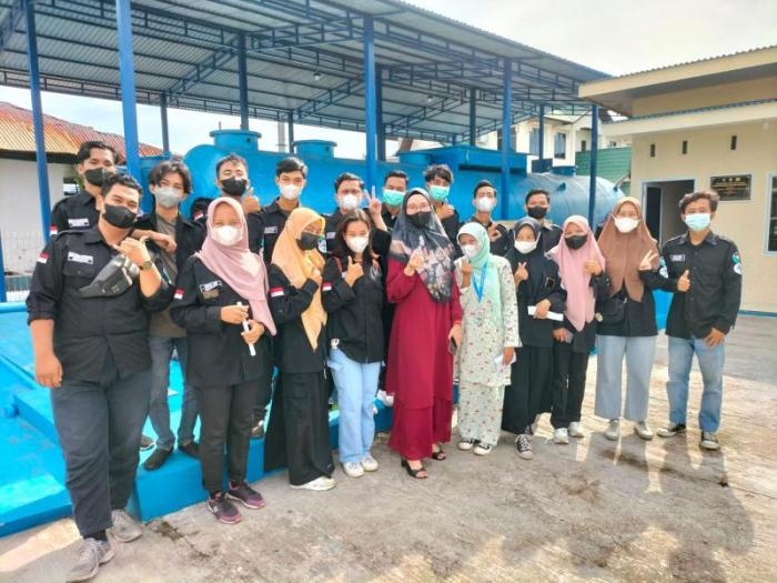 Mahasiswa D3 Sipil Polbeng Kunjungi RSUD Bengkalis Mempelajari Sistem IPAL