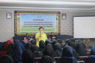 Untuk Membentuk Mindset Wirausaha, STIE Syariah Bengkalis Taja Seminar