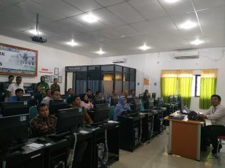 KPU Bengkalis Pastikan Tes CAT Calon PPK Berjalan Lancar