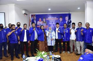 Gelar Rakorcab Demokrat Bengkalis Siap Menangkan Kasmarni dan Bagus Santoso