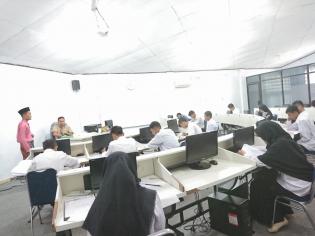 672 Calon Mahasiswa Ikuti Tes Tertulis Jalur UMPN Polbeng