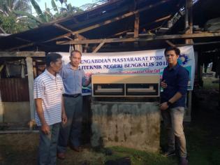 Dosen Polbeng Manfaatkan Solar Cell Sebagai Energi Mesin Tetas Telur Puyuh