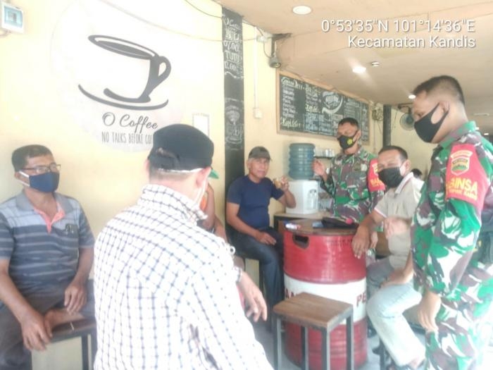 Personil Koramil 11 Kandis Gelar Operasi Bantuan Kemanusiaan