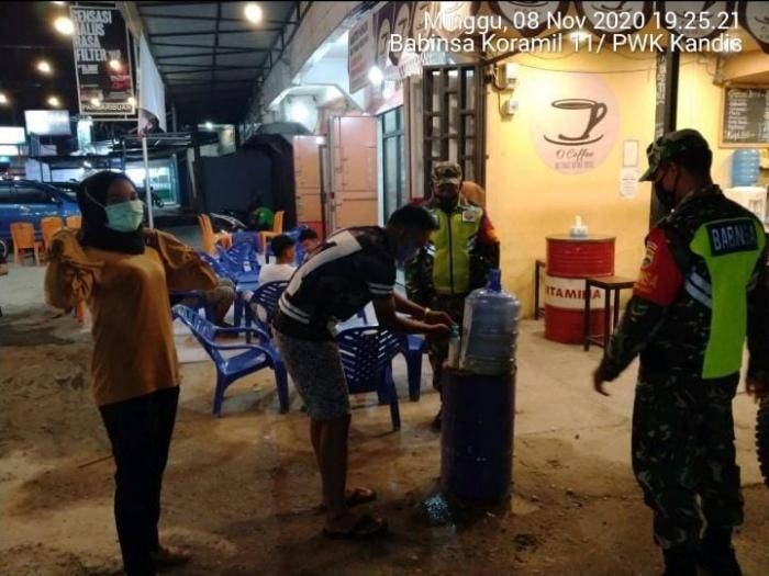 Danramil 11/Pwk Kandis Kembali Melaksanakan Kegiatan Operasi Gakplin