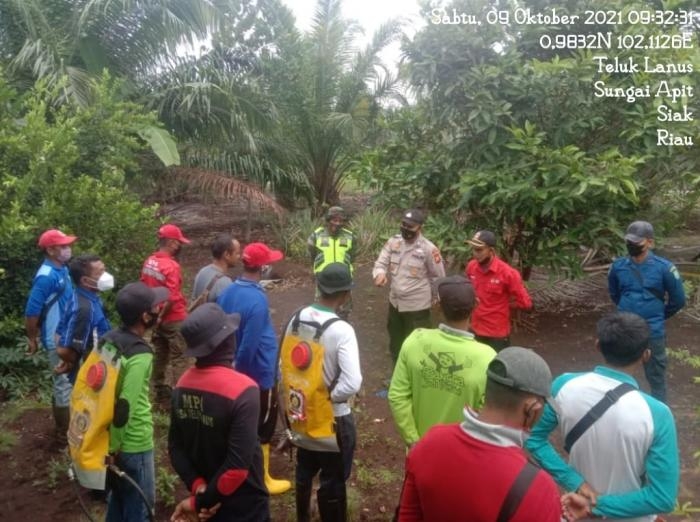 Antisipasi Adanya Titik Api, Kopda Mugi Bersama Warga Giat Lakukan Patroli Karlahut