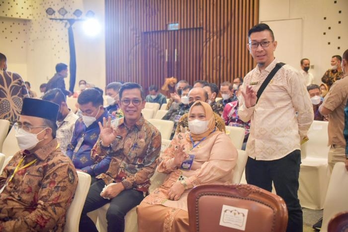 Hadiri Rakornas P2DD, Bupati Kasmarni : Kita Siap Menjalankannya di Daerah 