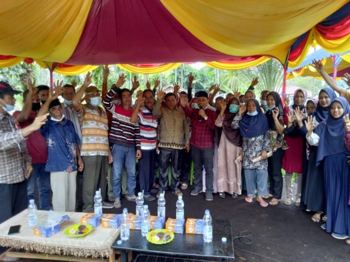 Semangat Tim Milenial KBS Bengkalis Pesisir untuk Paslon 03 Membara Jelang 09 Desember 2020