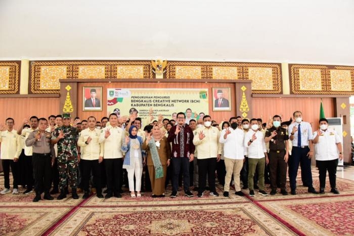 Bupati Kasmarni Berharap BCN Siap Bersinergi Dengan Pemerintah Daerah 