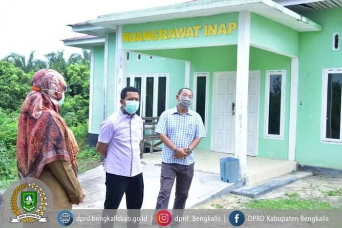 Komisi IV DPRD Bengkalis gelar monitoring di Desa Muara Basung.