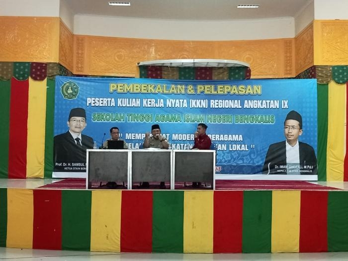 STAIN Bengkalis Resmi Gelar Acara Pelepasan Mahasiswa KKN Regional Angkatan IX 