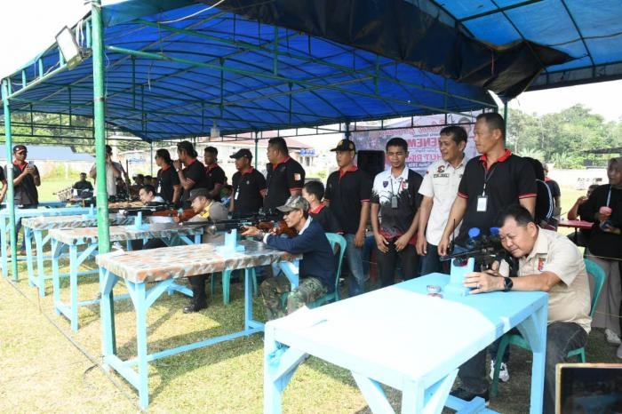 Meriahkan HUT Ke - 81 RI, Pengkab Perbakin Bengkalis Gelar Turnamen Menembak se - Kabupaten Bengkali