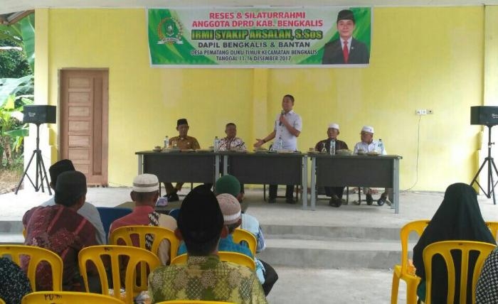 Irmi Syakip Arsalan Jemput Aspirasi