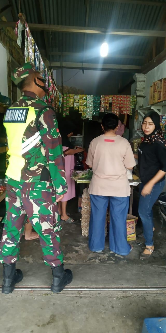 Cegah Covid -19, Koramil 08/Merbau terapkan protokol kesehatan di Desa Tanjung Kulim