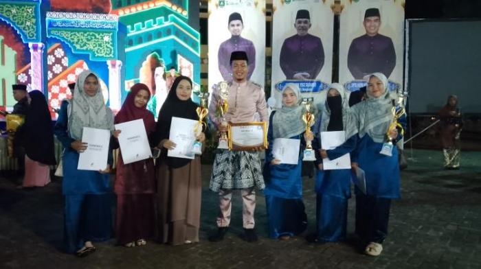 Desa Pangkalan Batang Barat Raih Predikat Terbaik Pada Pawai Taaruf MTQ Tingkat Kecamatan Bengkalis 