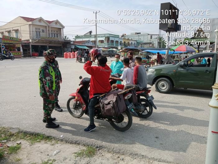 Putus Mata Rantai Covid 19, Pelda Muslim Giat Lakukan Aturan Prokes