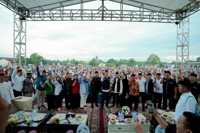 Cagubri Abdul Wahid, dan Cabut Bengkalis Bersama Ustadz Abdul Somad Gelar Kampanye di Duri