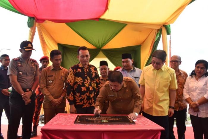 Bupati Amril Resmikan PKS di Pinggir