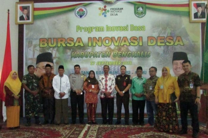 Perdana di Laksanakan, Bursa Inovasi Desa Kabupaten Bengkalis Jadi Rujukan di Riau