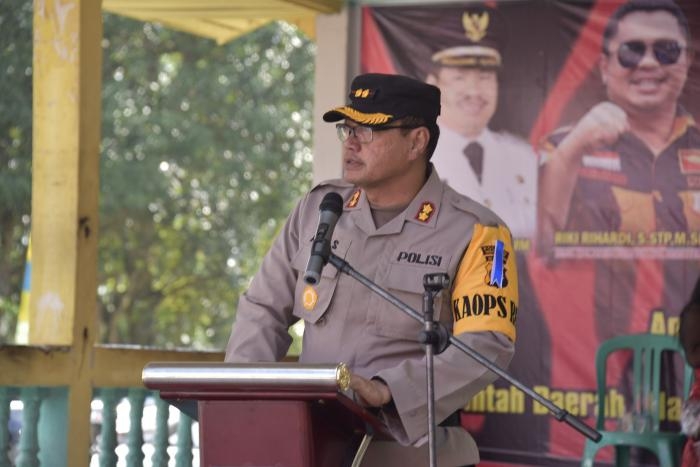 Kapolres Bengkalis Apresiasi Pemuda Pancasila Ikut Amankan Natal 2017