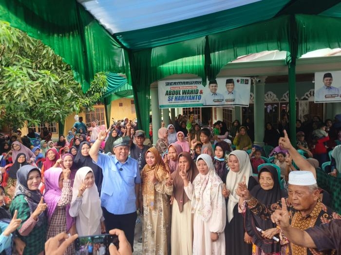 Ninik Mamak dan Kemanakan Kenegerian Kampar Siap Menangkan Cagubri Paslon No 1