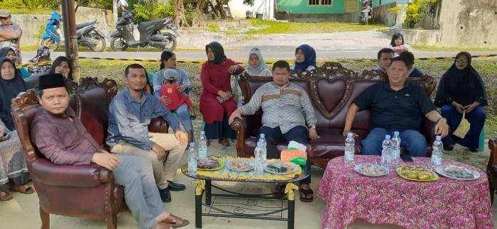 Camat Mandau Riki Rihardi Hadiri Pemilihan RW 13 Air Jamban, Ini Pesananya