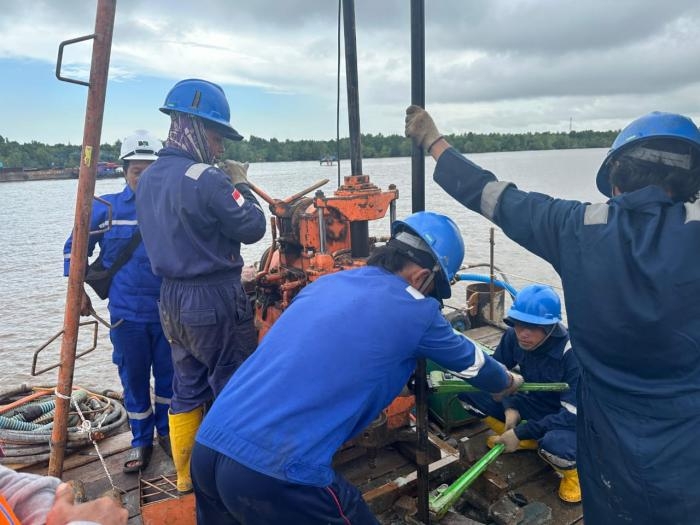 Pekerjaan Jembatan Pulau Bengkalis - Daratan Sumatera (Pakning) Terus Digesa