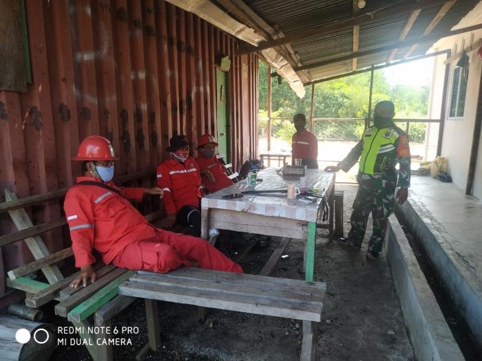 Antisipasi Kebakaran, Serda K Saragih Kembali Gelar Sosialisasi Bahaya Karlahut di Tanjung Leban
