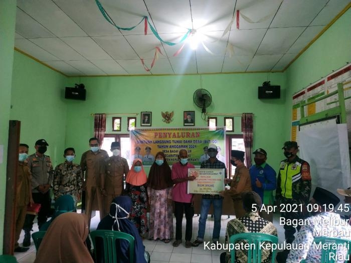 Serka Eri Efrianto : Bantuan BLT Bisa Membantu Ekonomi Masyarakat Di Masa Pandemi