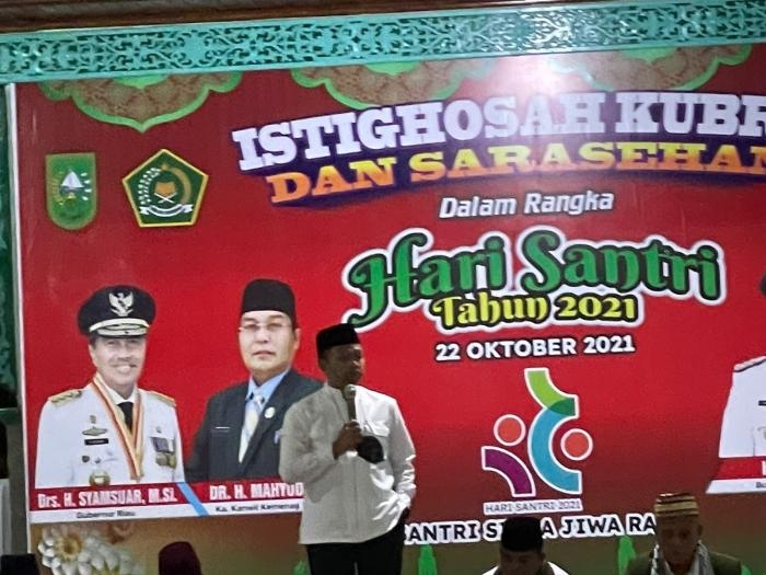 Abdul Wahid Sebut Ponpes dan Santri Merupakan Benteng Negara Indonesia