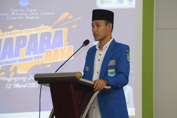 Menyongsong Indonesia Emas, PMII Bengkalis Rekrut Anggota Baru