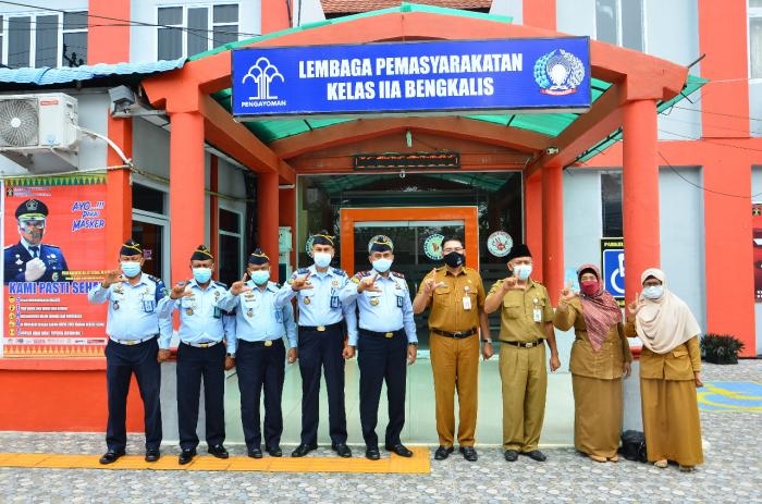 Lapas Kelas IIA Bengkalis Bersinergi Dengan Dipersip Bengkalis