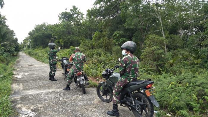 Babinsa Desa Selatbaru Kembali Gelar Patroli Karlahut