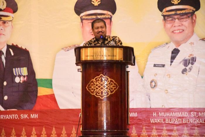 Bupati Bengkalis Hadiri Pisah Sambut Kapolres Bengkalis dan Kajari Bengkalis