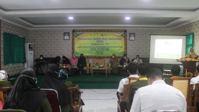 LPPM STIE Syariah Bengkalis Berikan Pembekalan Pada Mahasiswa KKM