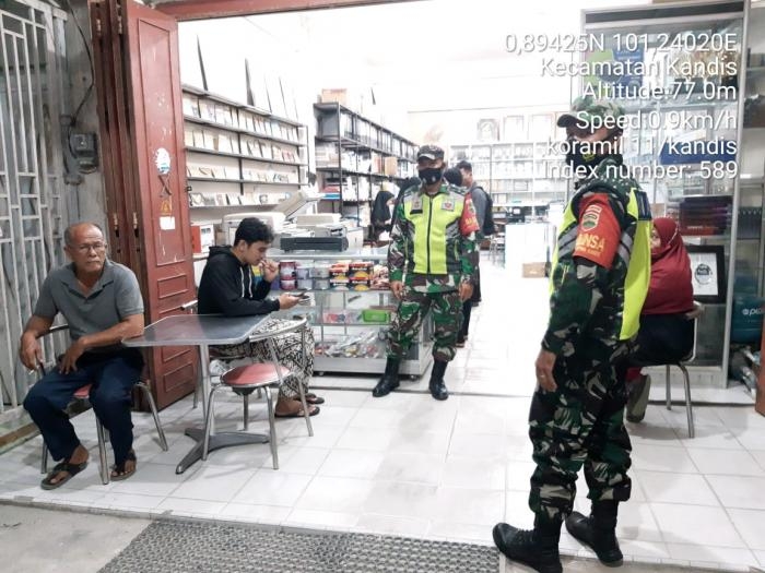 Cegah Covid 19, Pelda Rahman Terapkan Aturan Prokes di Kelurahan Simpang Belutu