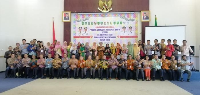Bengkalis Jadi Tuan Rumah Konsultasi Regional PDRB Se-Provinsi Riau Tahun 2019