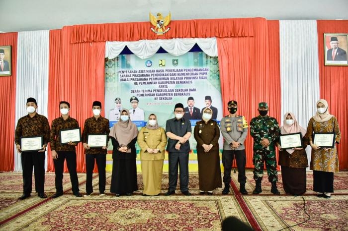 Komandan Kodim 0303 Bengkalis Dukung Penyerahan Aset dari Kementerian PUPR