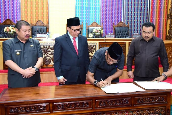 MoU KUA PPAS APBD Kab. Bengkalis TA 2020 Sebesar 3,8 Triliun Ditandatangi