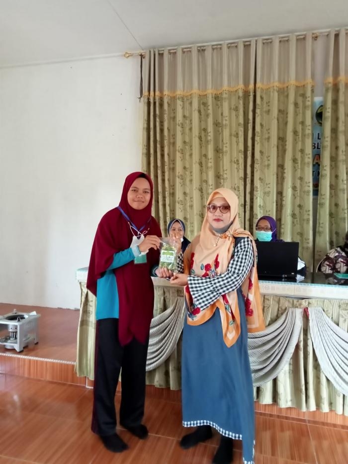 Mahasiswa KKM STIE Syariah Bengkalis, Taja Pelatihan Ekonomi Kreatif Di Desa Sungai Raya